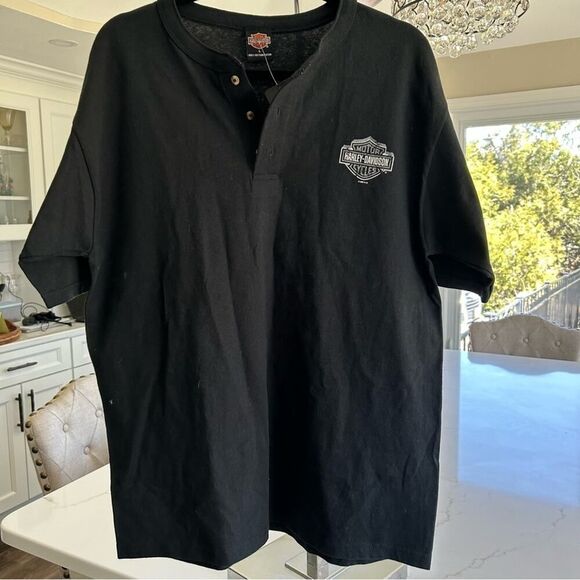 Harley Davidson Men’s Black Tee Shirt NWT - Picture 2 of 13